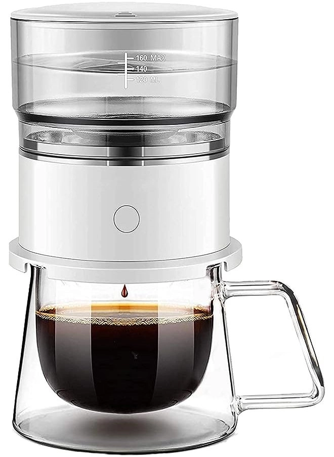 HXDream Mini Coffee Maker - ground coffee