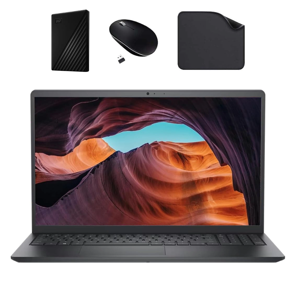DELL Vostro 3520 - 15.6'' Core i3-1215U 8GB DDR4 512GB SSD + External SSD + Wireless Mouse + Mouse Pad