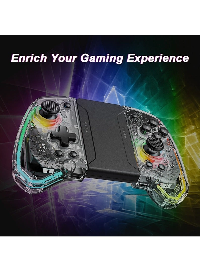KS40 - Transparent Black Nintendo Switch