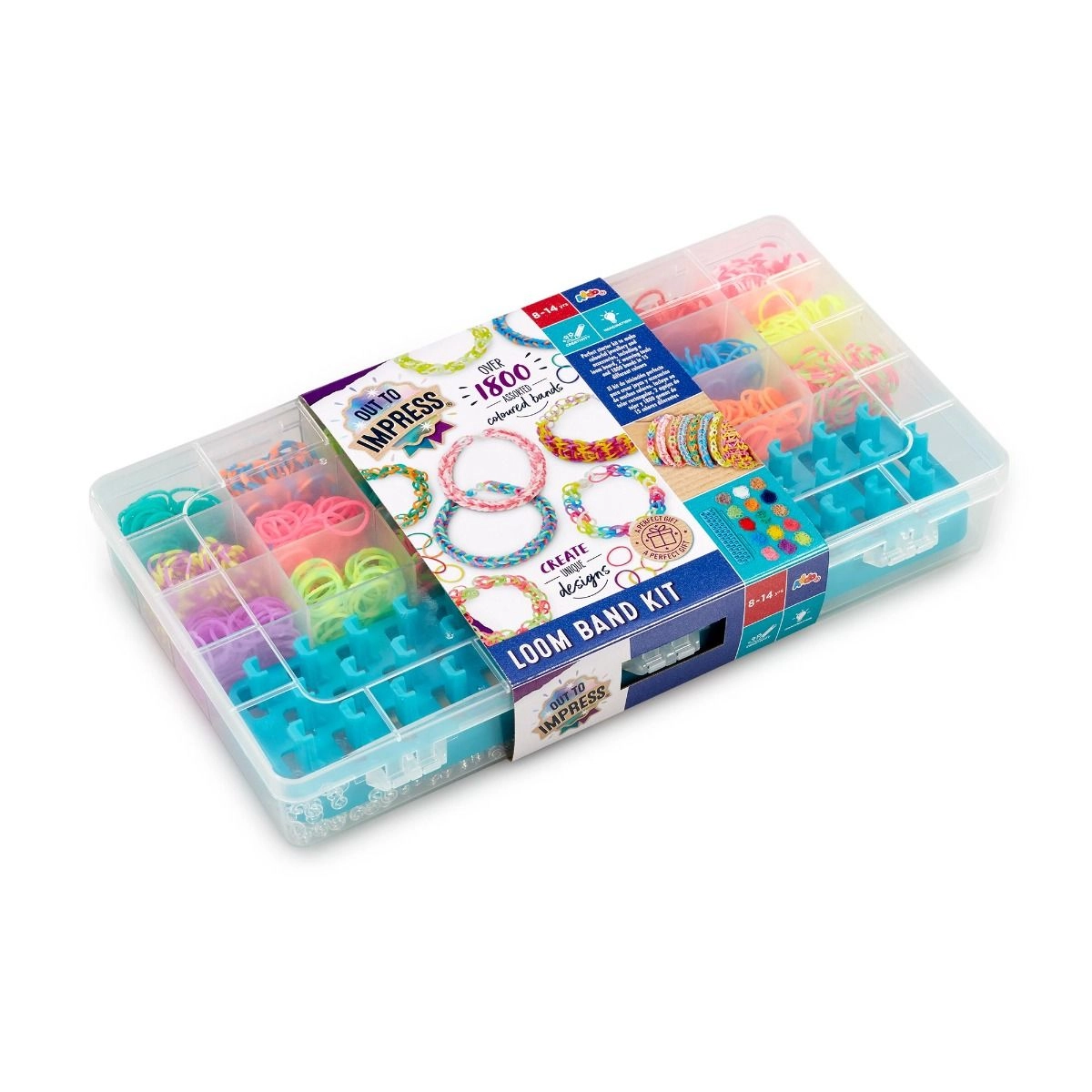 Oti Loom Bands Kit - 5+ years over 1800 pcs