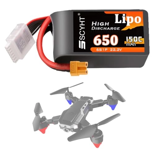 Lipo Battery 6S - 22.2V 650mAh 150C