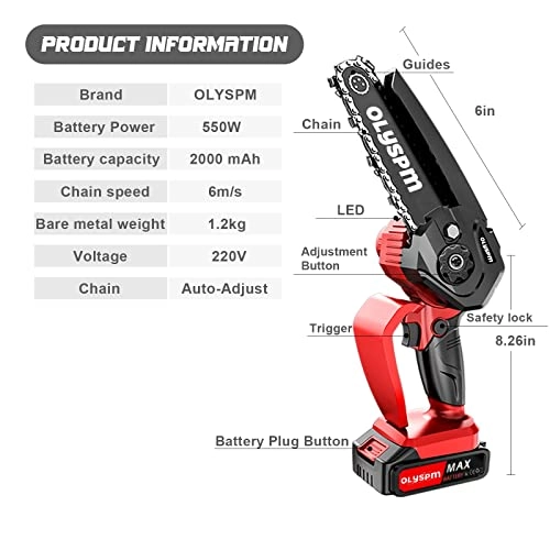 Mini Chainsaw - 550W