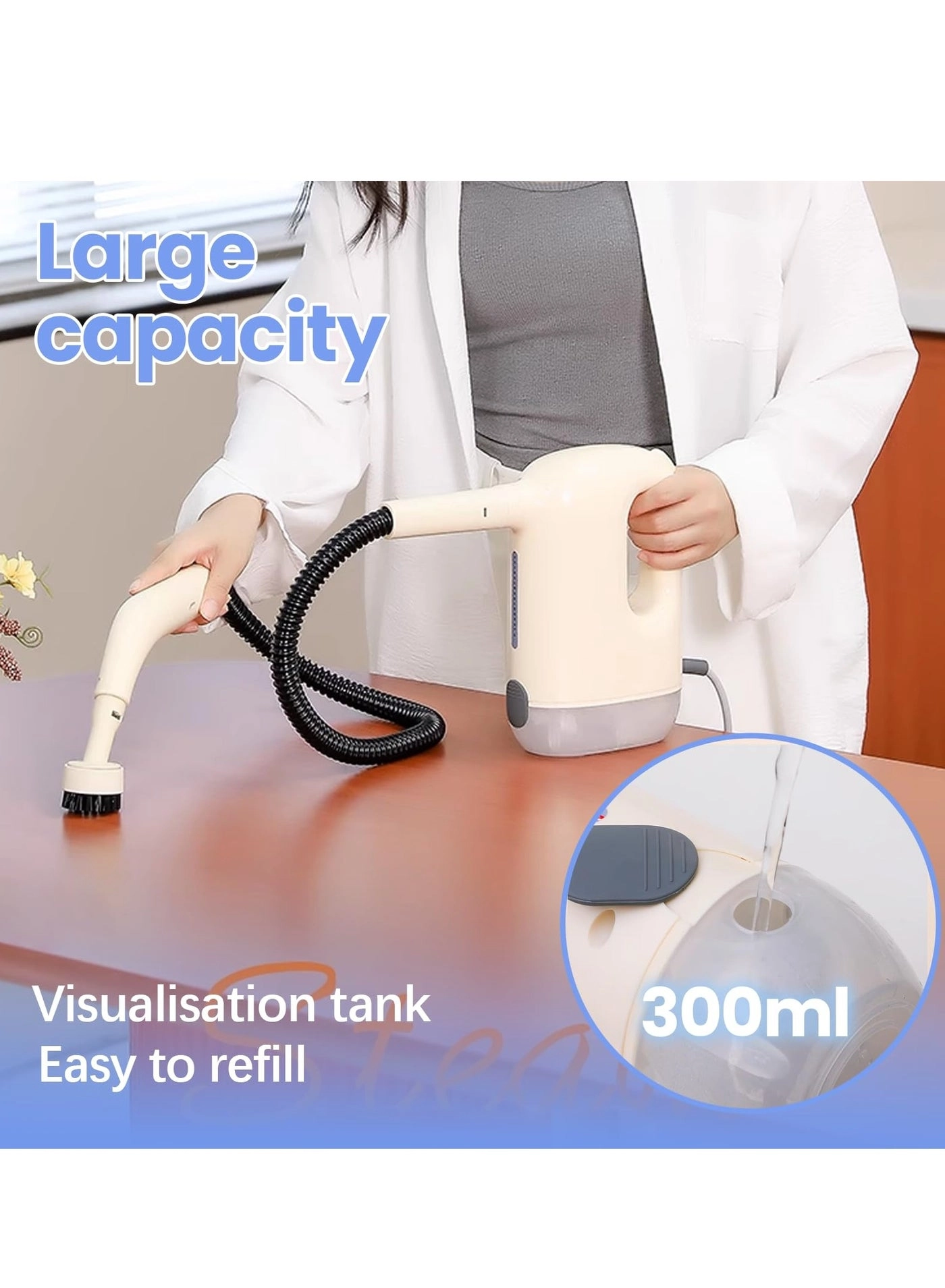 Handheld Steam Cleaner - 2.8-3.2Bar 350 ml