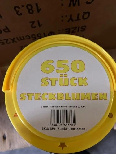 Flowers in Tin - 36 months - 10 years 650 pieces