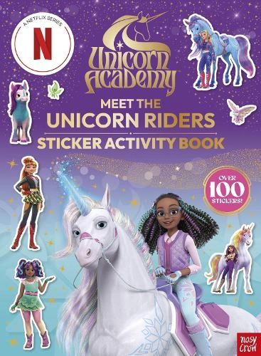 Nosy Crow Ltd Unicorn Academy Activity Sticker Book A Netflix Series 100 pcs