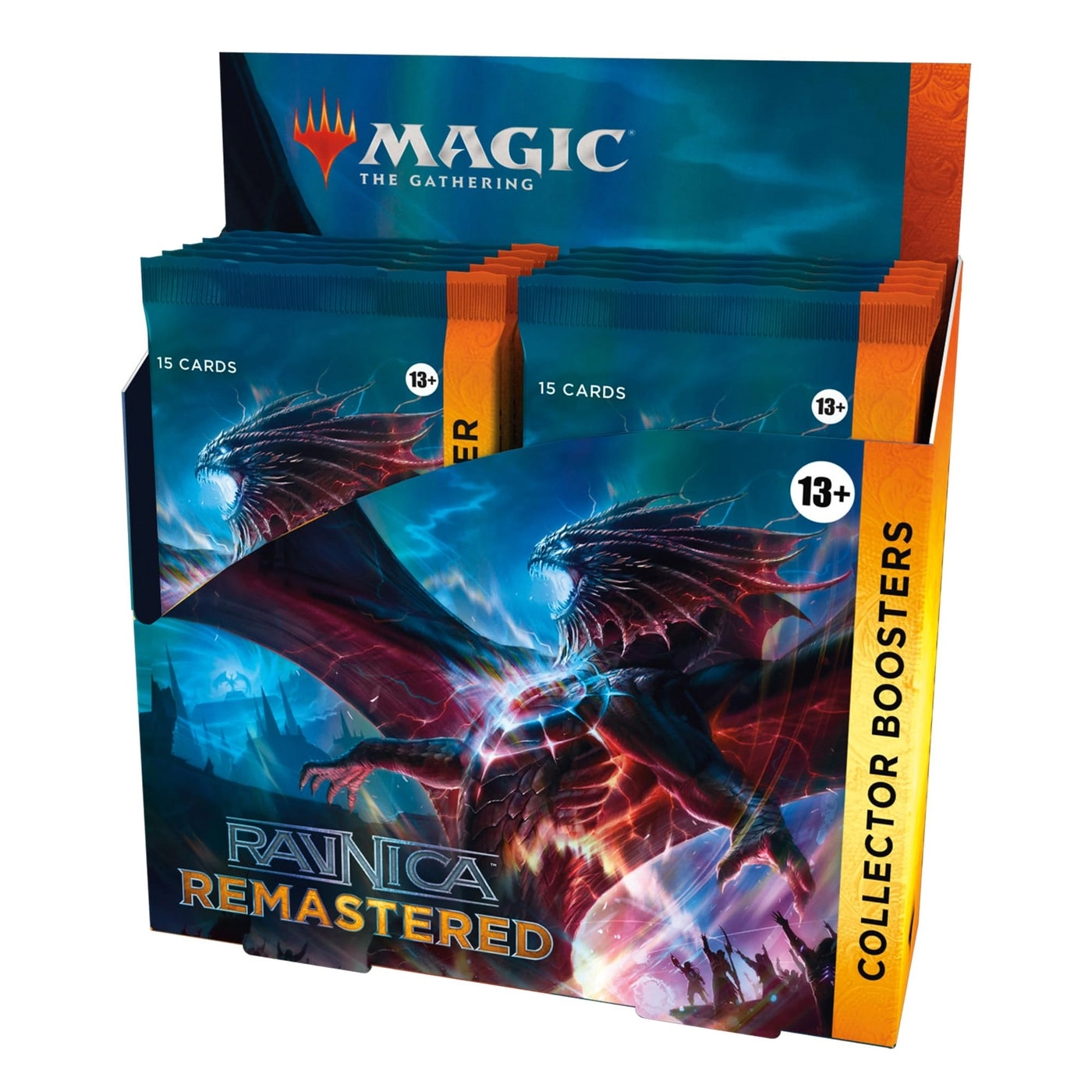 Wizards of the Coast Magic: The Gathering Ravnica Remastered Collector Booster Box - 180pcs