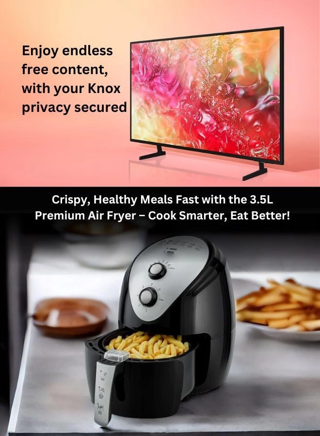 85DU8000 - 85 inch + AIR-FRYER - 3.5L