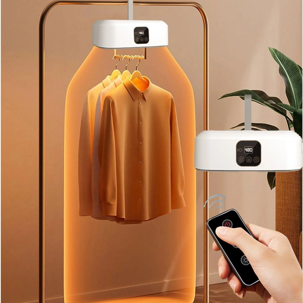 DJLOOKK Portable Dryer - 10 Kilograms 600W