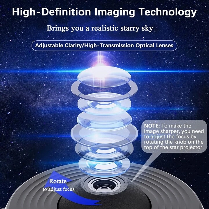 Galaxy Star Projector - Planetarium HD Starry Sky
