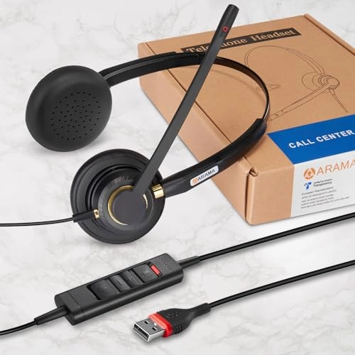 A802USB Wired Headset