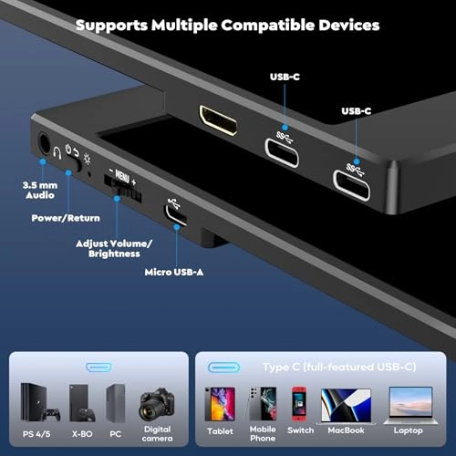 Portable Monitor - 1920x1080 15.6 Inches