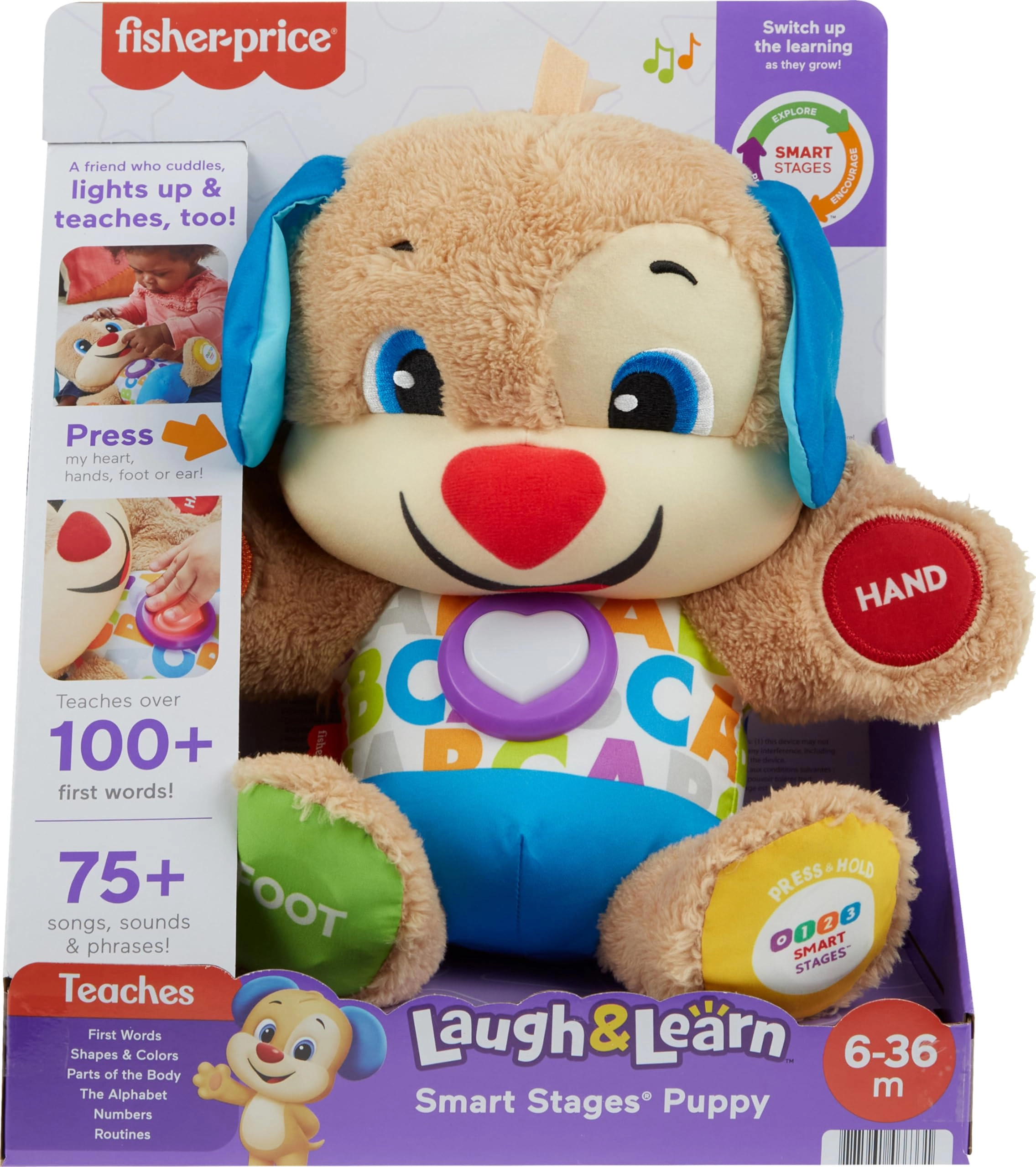 Laugh & Learn Smart Stages Puppy - 6 months+