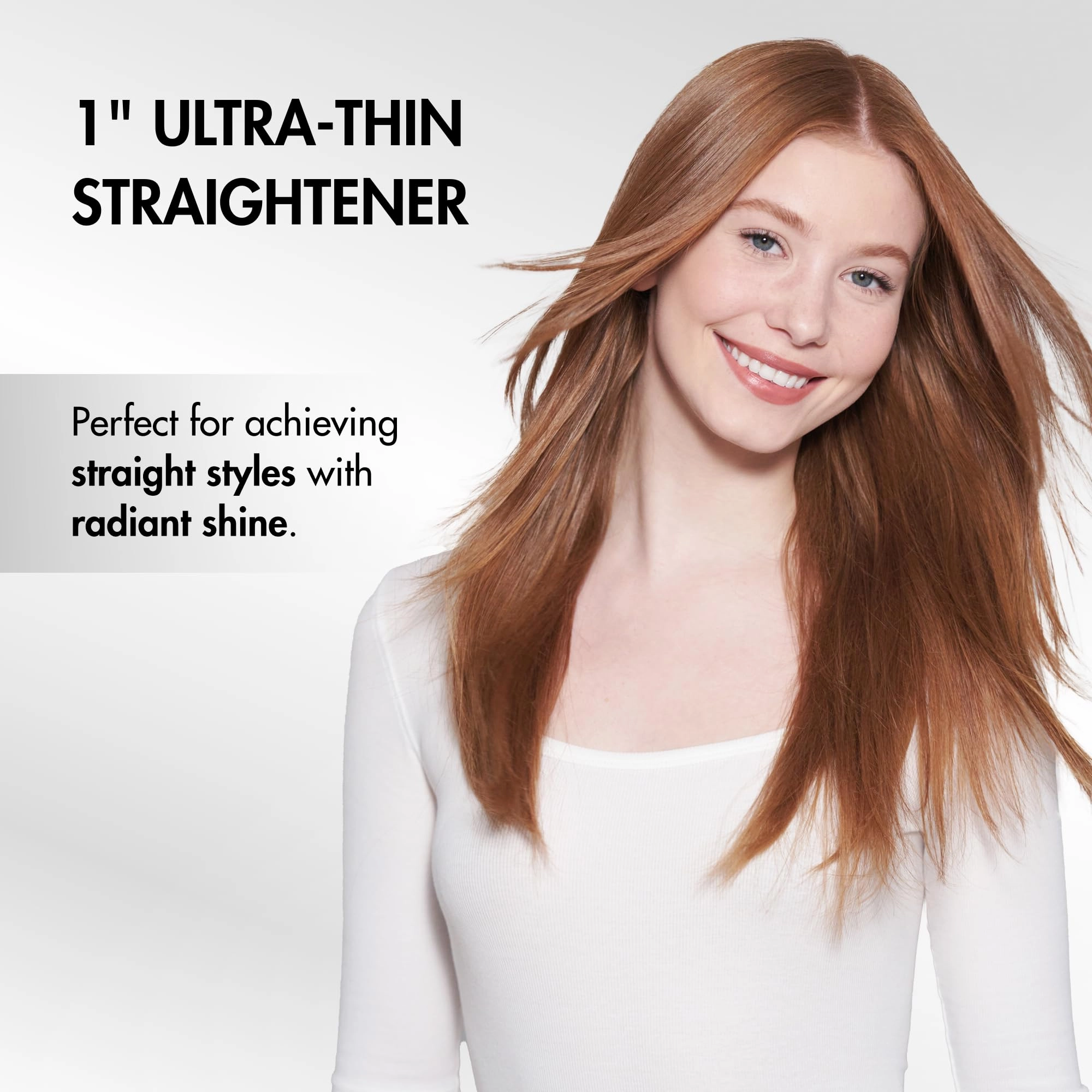 Nano Titanium Ultra-Thin Flat Iron - 1 inch