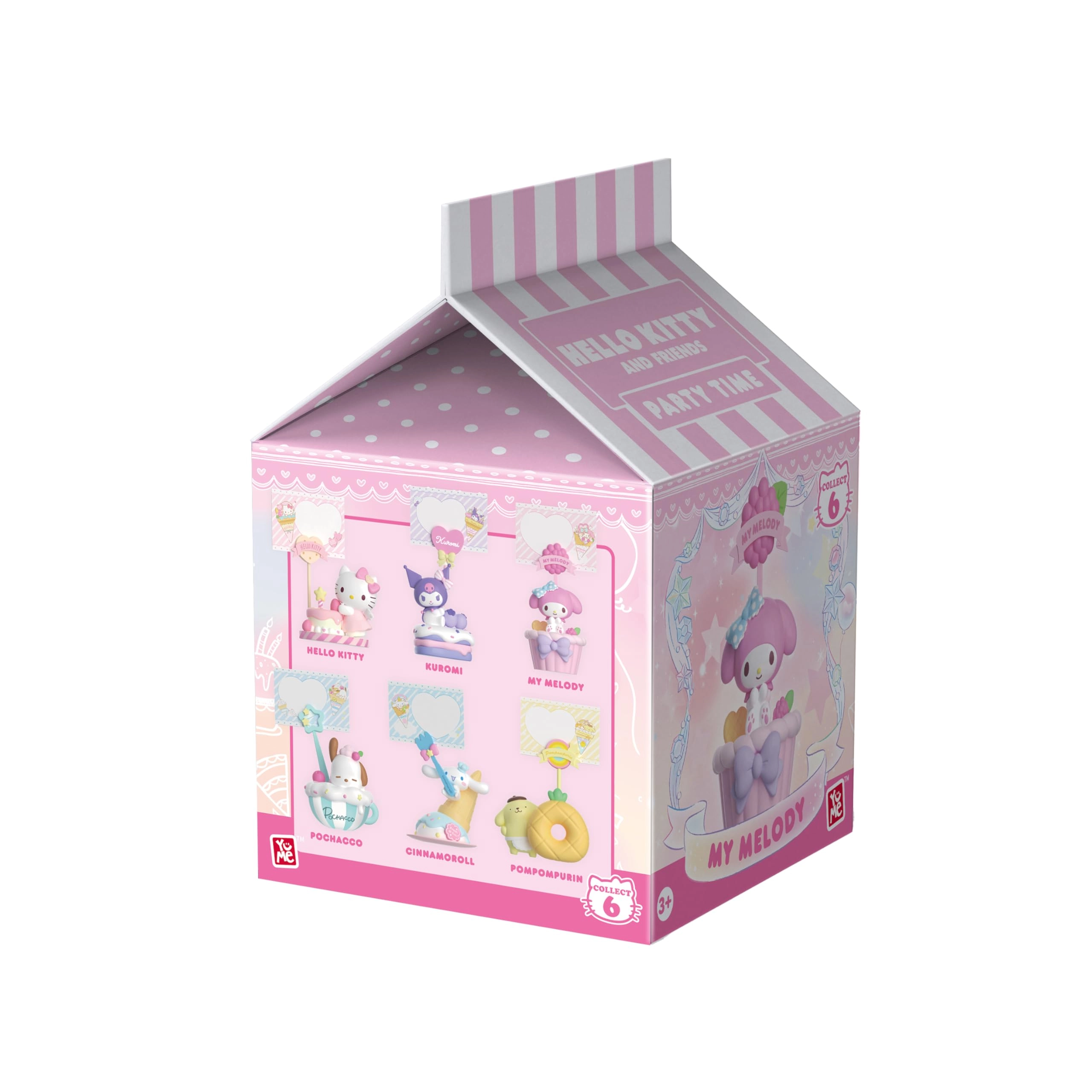 My Melody Party Time Memo Stand - 1.0 count