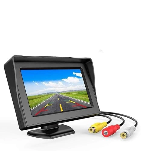 Carzex Car Dashboard TFT LCD Screen - 4.3 Inch