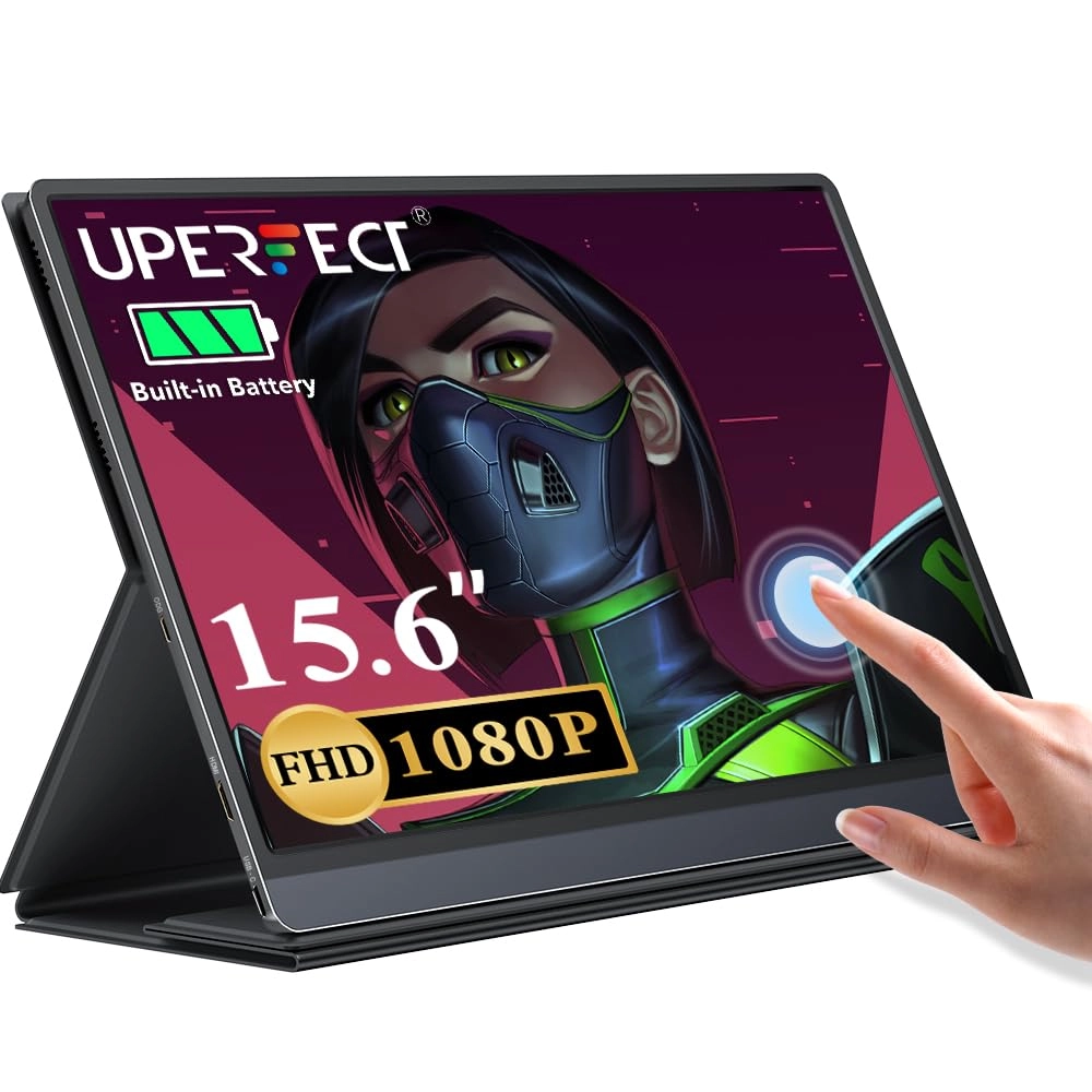 UPERFECT Portable Monitor Touchscreen - 81fab1b8-d1bf-421f-b898-9c6d54220555 15.6 Inches 1920x1080