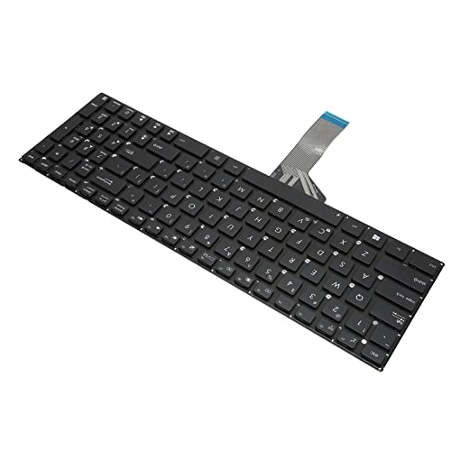 Laptop Replacement Keyboard - 102 Keys Aluminum Alloy