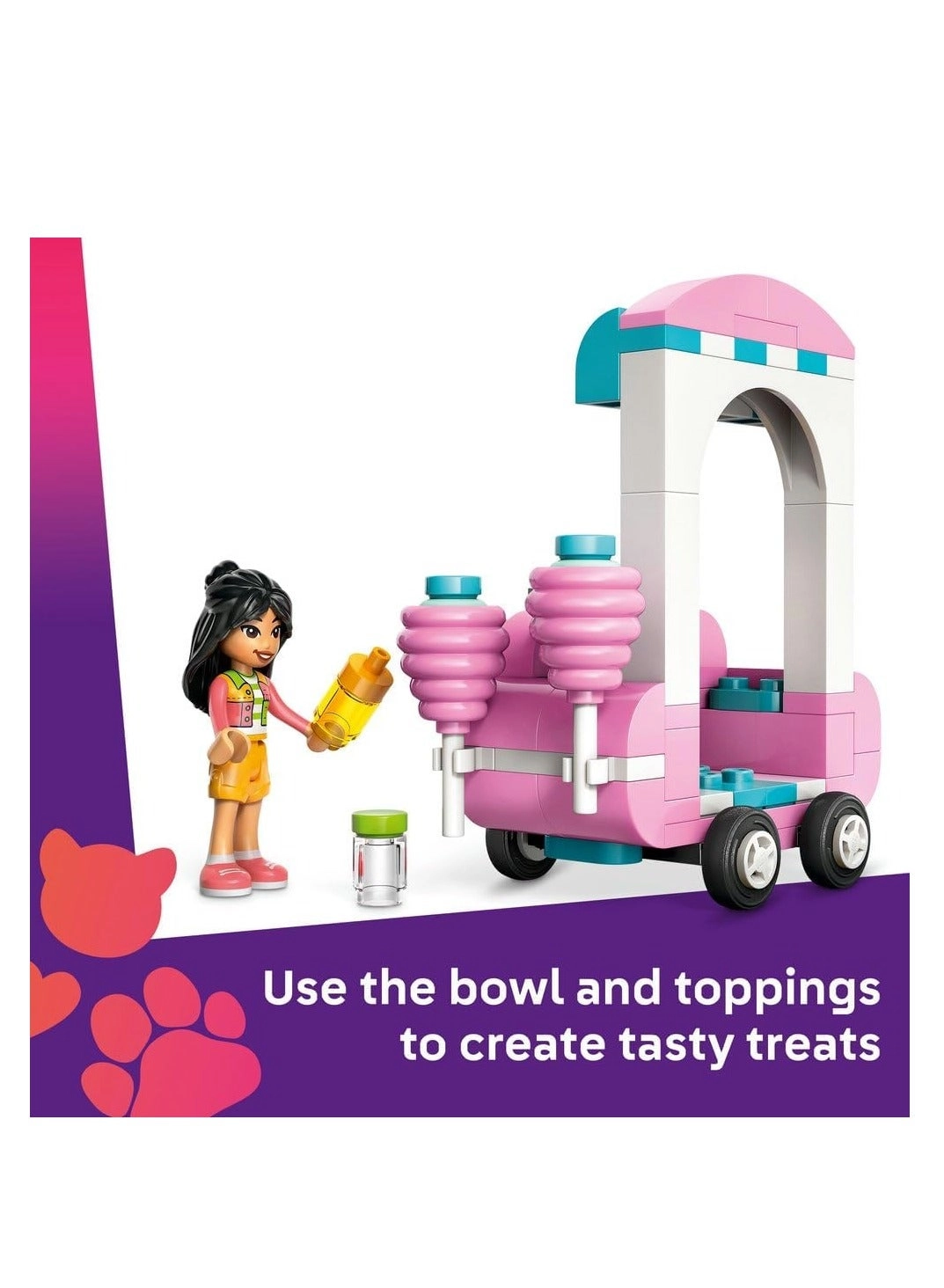 LEGO Friends Candyfloss Stand And Scooter (42643)