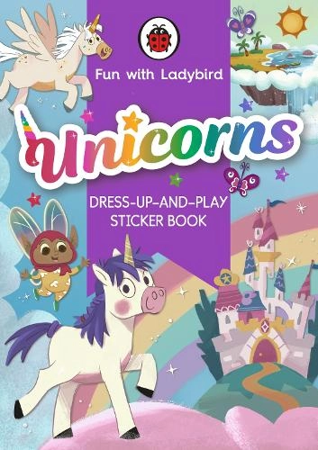 Penguin Random House Children's UK Unicorns Sticker Book Dress Up 70 pcs