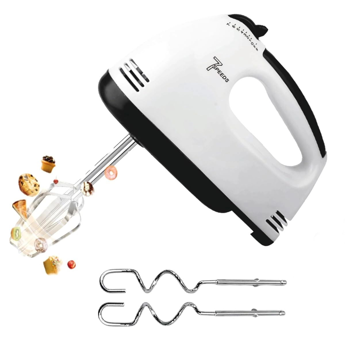 High-Power Hand Mixer - 200W