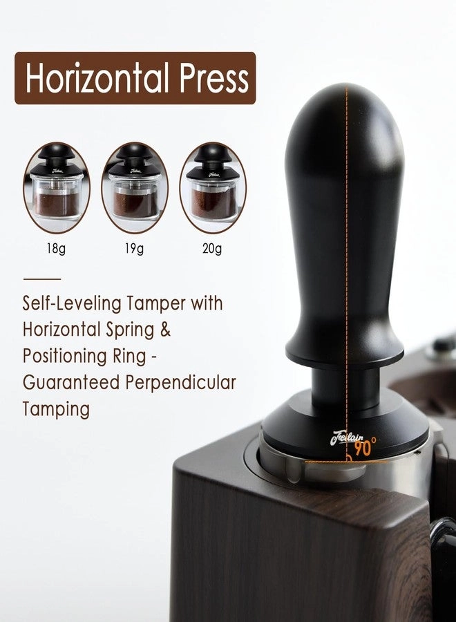 51mm Professional Espresso Tamper - 30LB Calibrated Pressure Triple Spring Click Feedback
