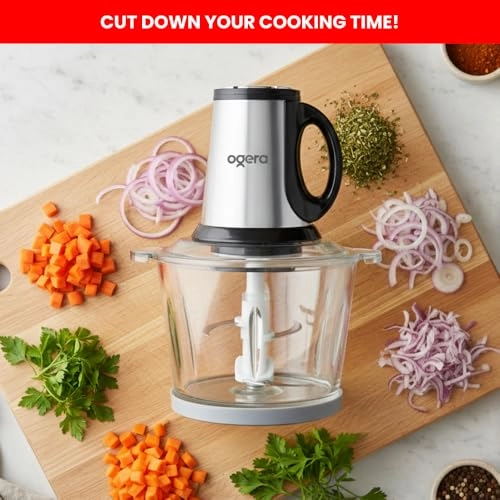 2-in-1 Electric Food Chopper - 3L