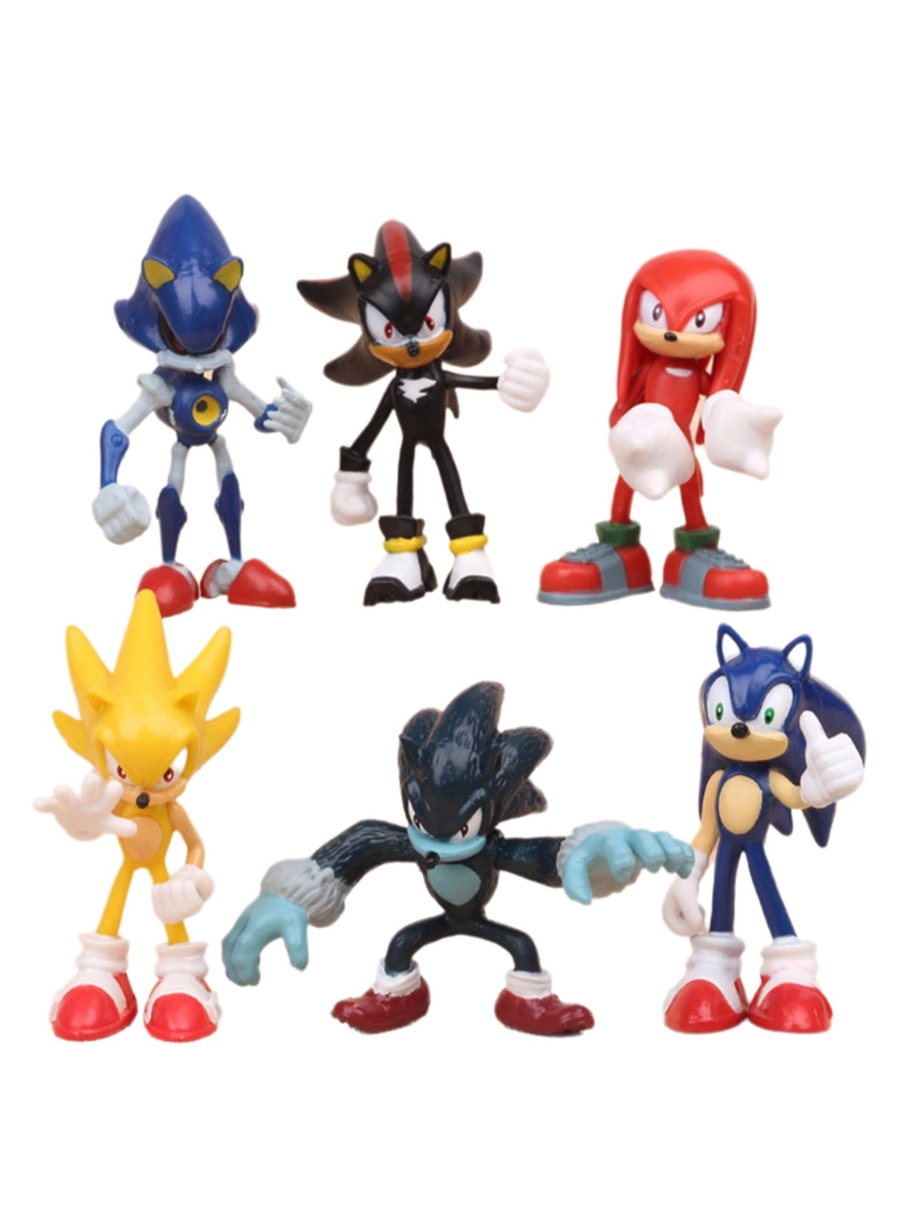 Generic Sonic 2nd Generation + Flying Mouse - 6pcs