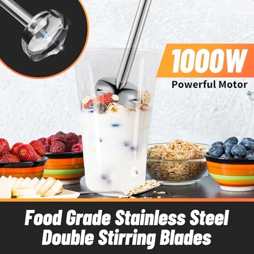 5-in-1 Hand Blender - 3L 1000W