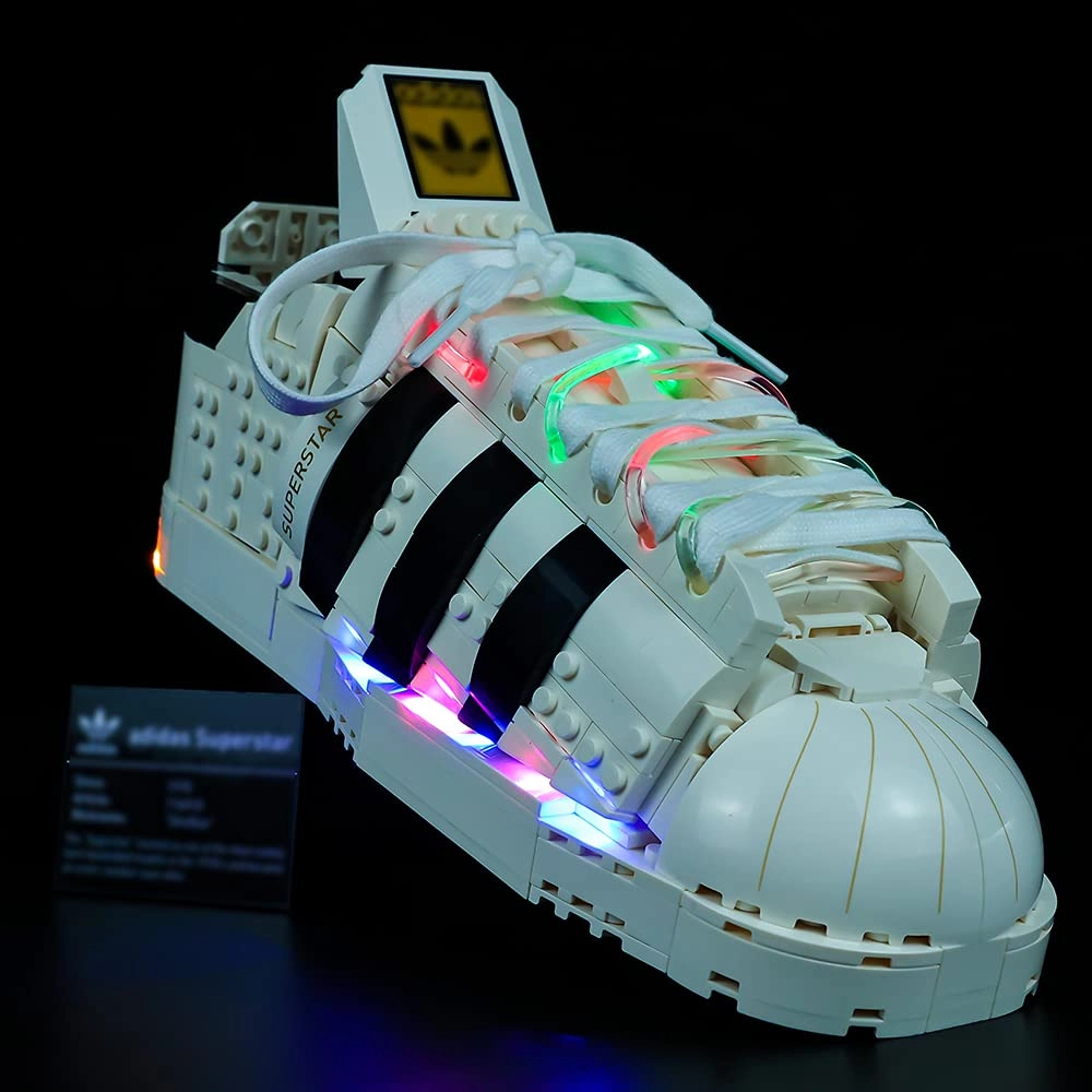 Kyglaring Light kit for Original Sneaker Superstar Lego 10282 - LED Lighting Set