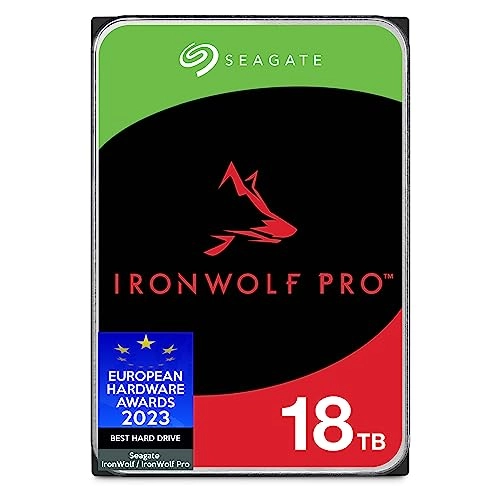 IronWolf Pro 3.5" 7200rpm 256MB SATA 6Gb/s (ST4000NT001) - 4TB