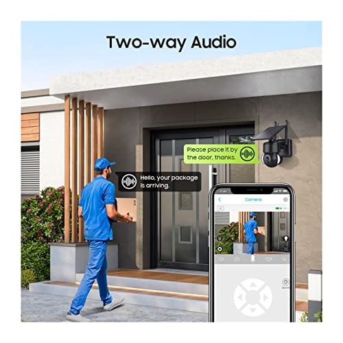 Solar Surveillance Camera 5MP