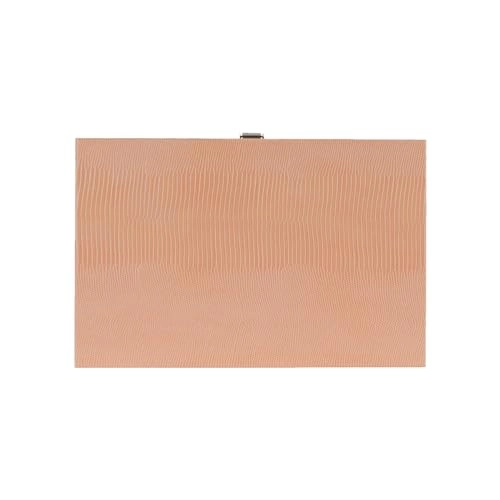 Backgammon Set - Medium 15 inch Apricot Lizard Vegan Leather