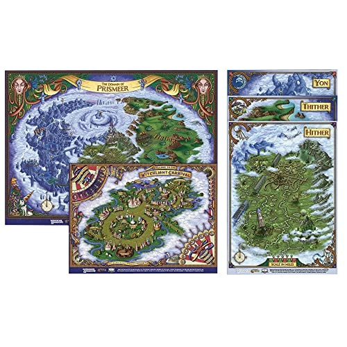 The Wild Beyond The Witchlight Map Set - 5 maps