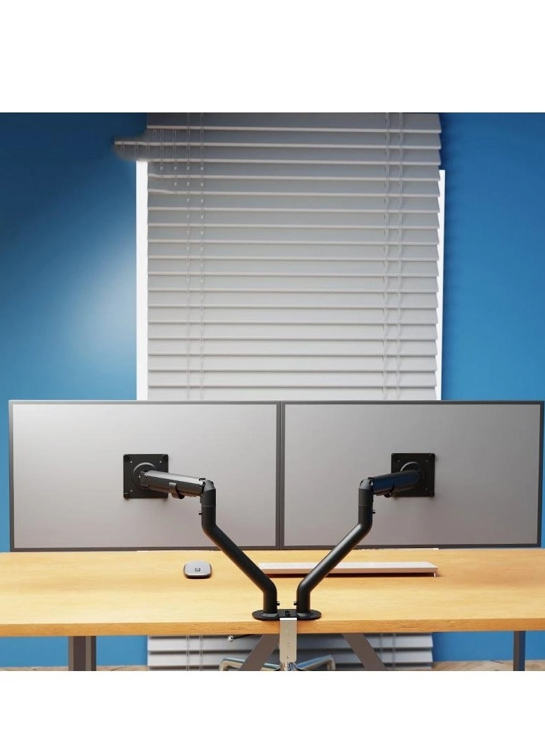 Dual Monitor Mount Stand - dual 13 to 32 Inch 75x75mm 100x100mm