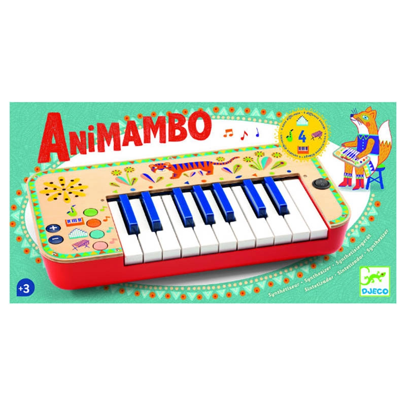 DJECO Animambo Synthesizer - Suitable for 3 years & above