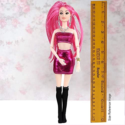 Fashion Doll - Foldable Hands and Legs Multicolor Set Ages 3+