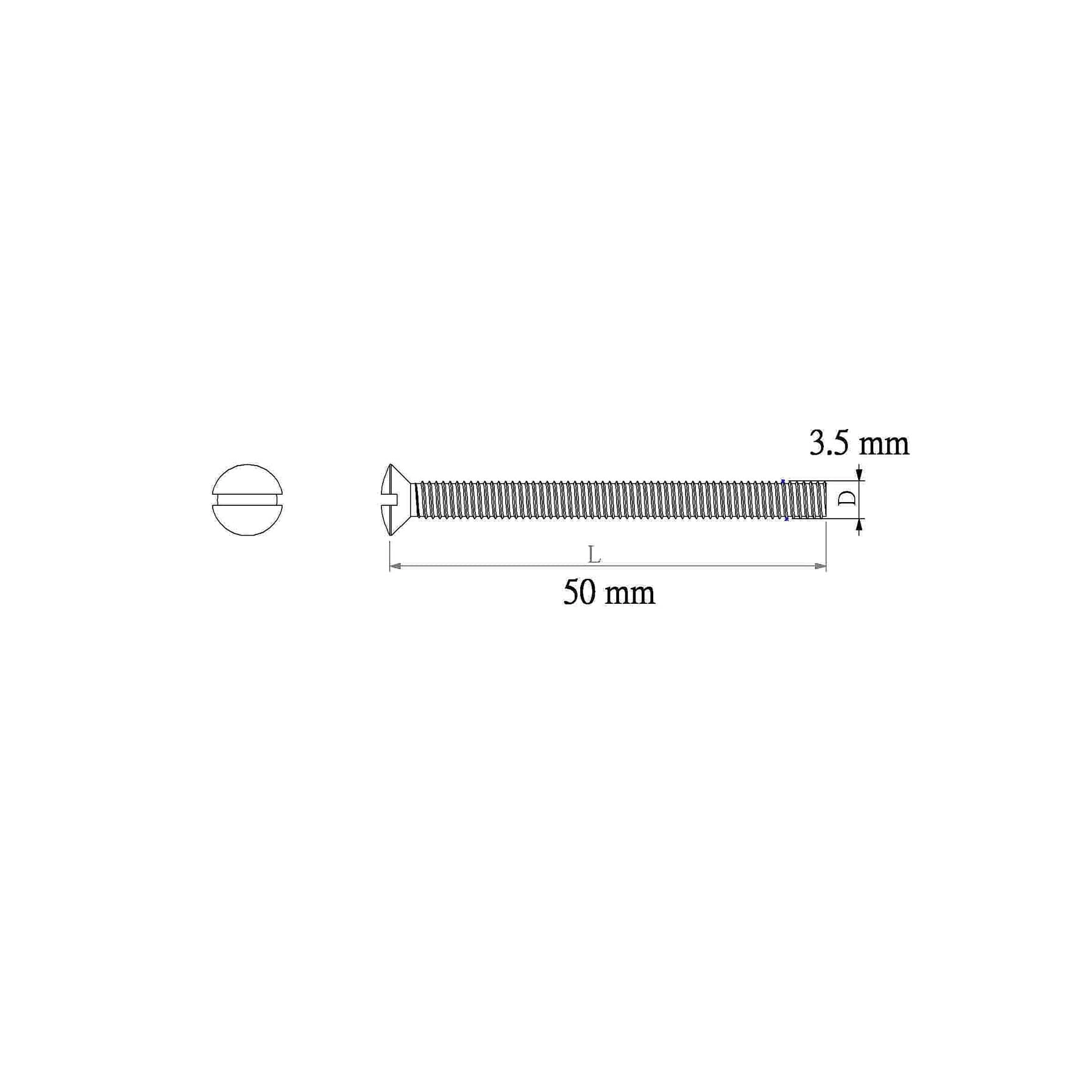 Switch Box Screw - 50 mm M3.5