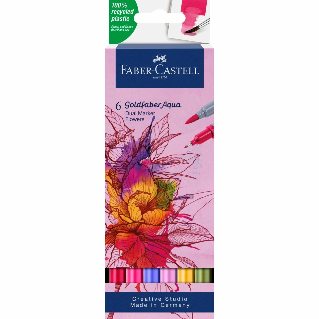 Slim Whiteboard Marker - Assorted Colours fine-point