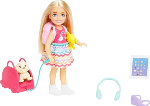 Chelsea Travel Doll - It Takes Two 6 Accessories Ages 3+