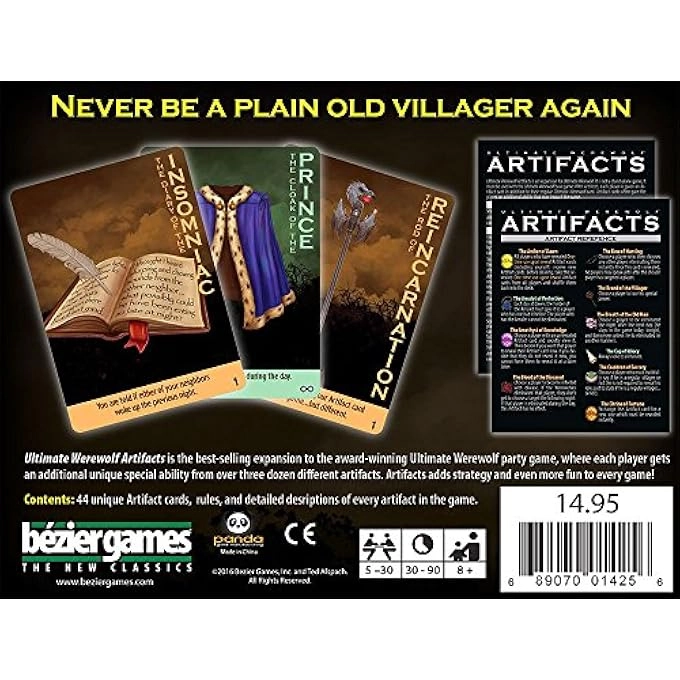 Ultimate Werewolf: Artifacts Expansion