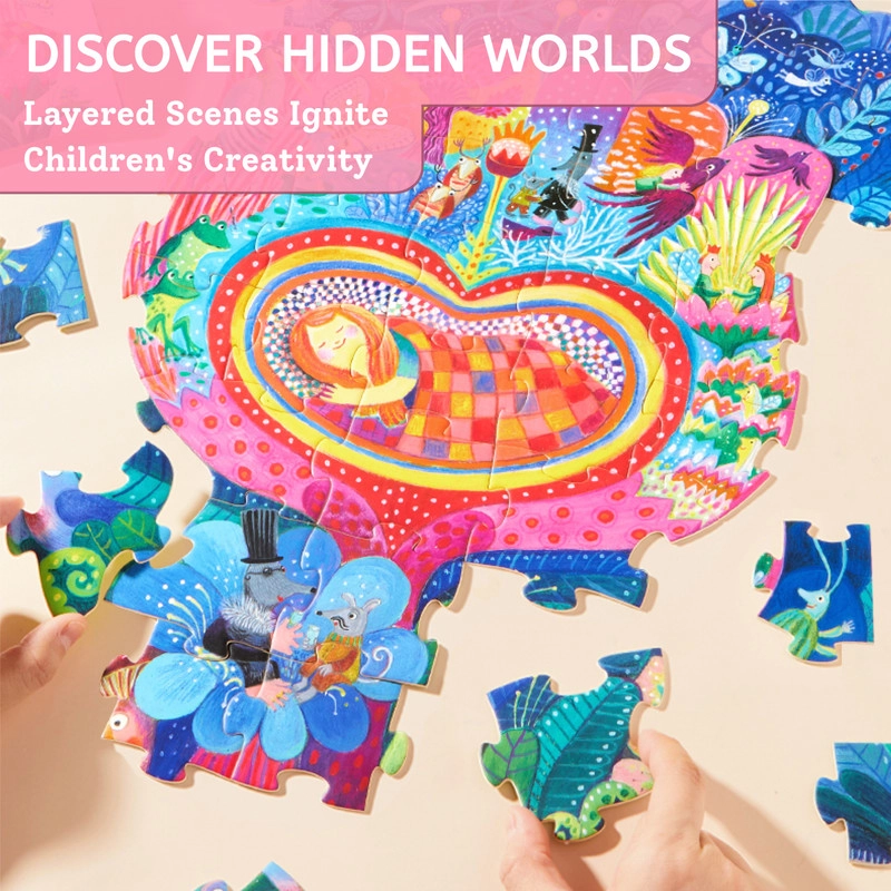 Thumbelina Puzzle (30654455-MD1494) - 66 pcs