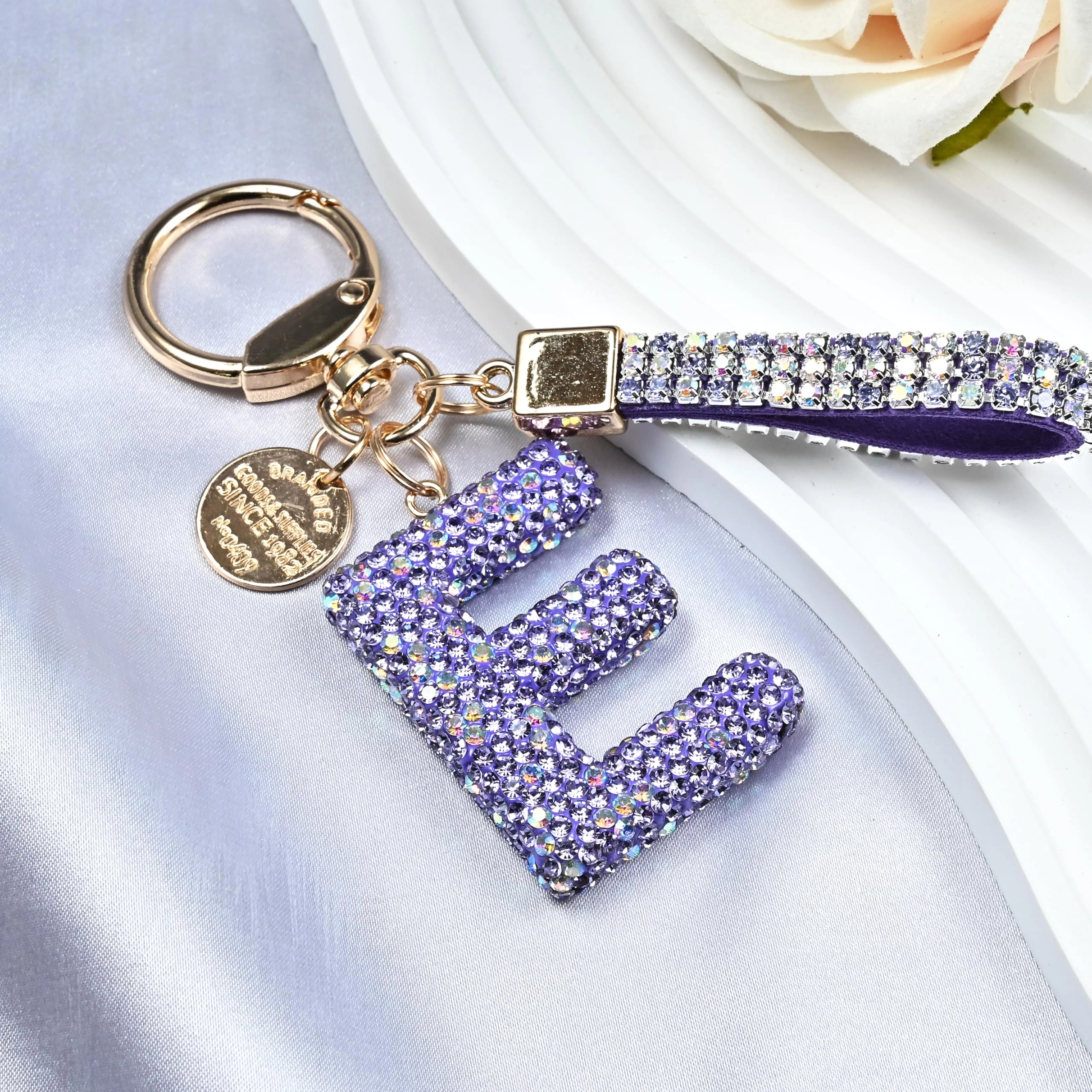 Initial Letter Keychain - Letter