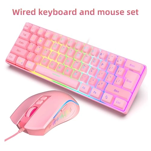 Keyboard + Mouse + Mouse Pad - Wired