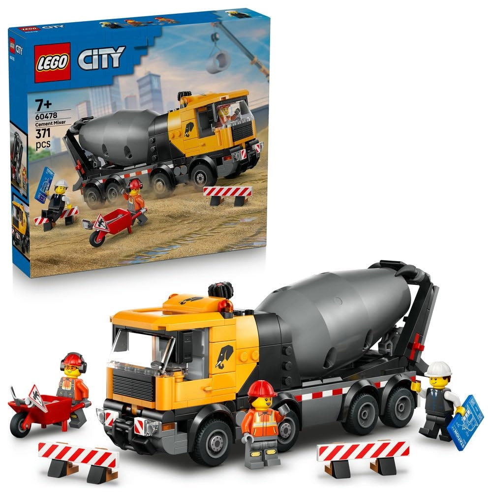 LEGO City Cement Mixer (60478)