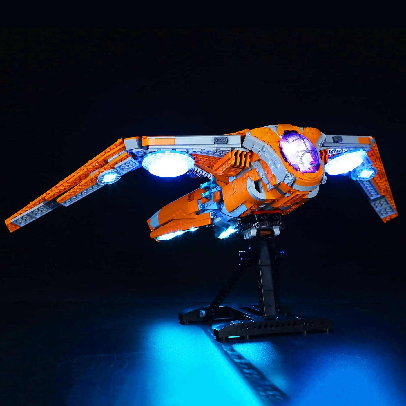 Led Lighting Kit for Guardian Ship - Compatible with Lego 76193