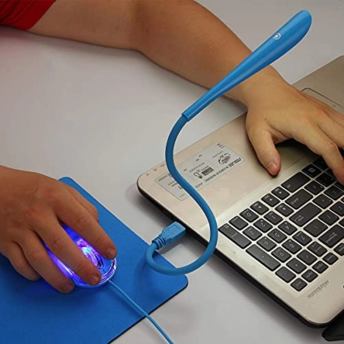 Mini Mouse Pad + Kids Mouse + USB LED Light