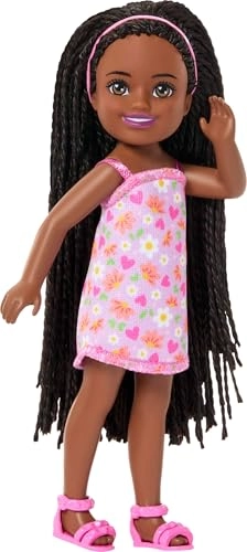 Ari Small Doll - 15 cm Braided Hair Removable Floral Dress
