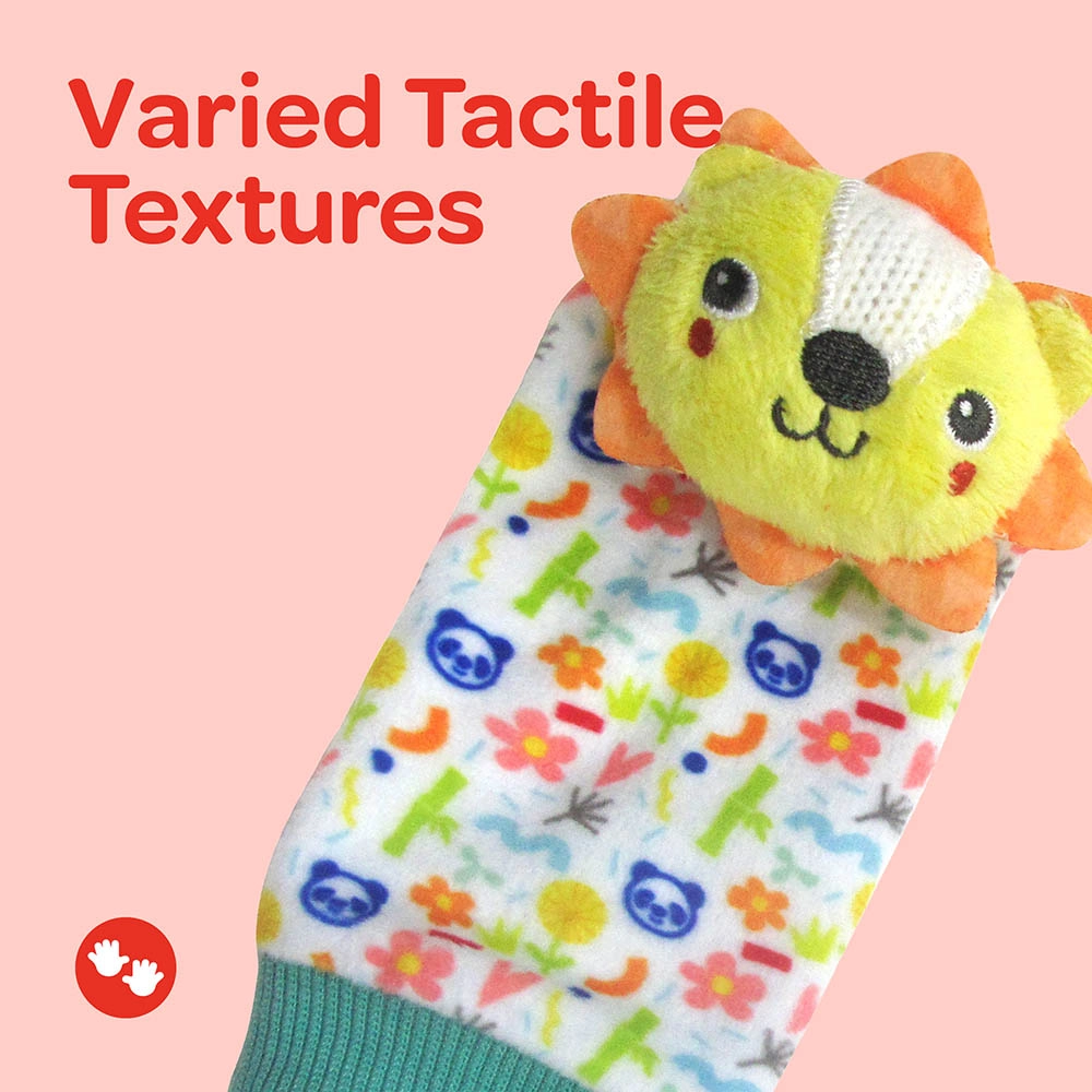 Foot And Wrist Rattle - 0 months fabric 4 pieces