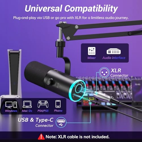 TD510 USB+XLR Microphone