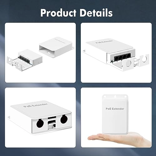 100M - 44-57 Vdc 24W 3 ports IEEE802.3af/at 100Mbps